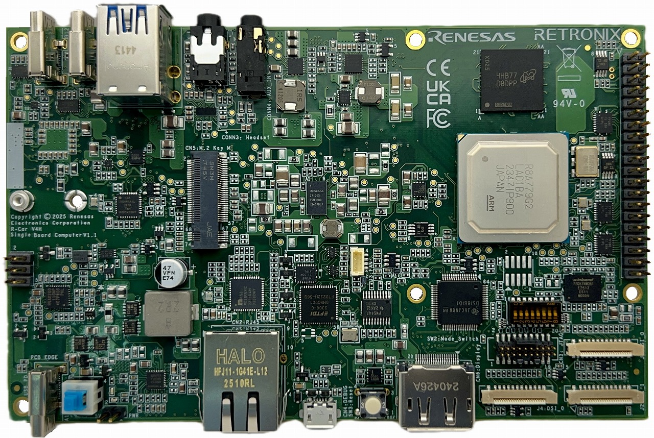 ! COMING SOON !  R-Car V4H SBC “Sparrow Hawk”