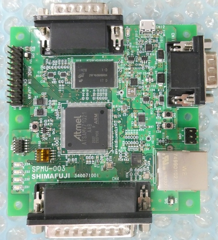 ATSAMV71搭載マイコンボード（SPMU-003）